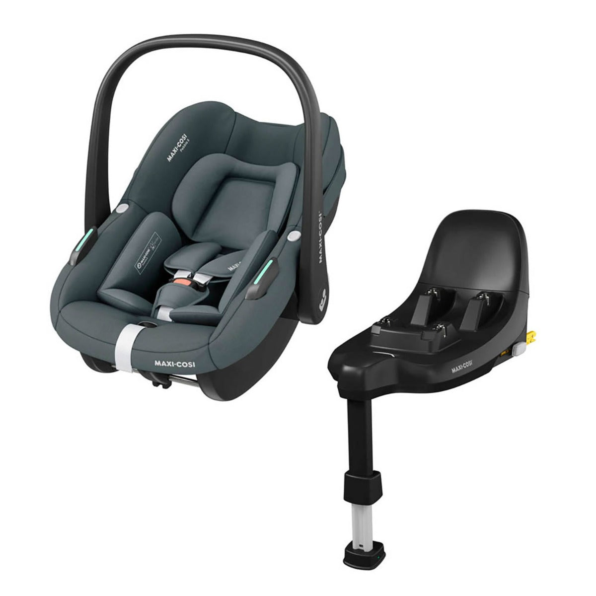 maxi cosi pebble base Maxi-Cosi Pebble S + Familyfix Base - Tonal Grey