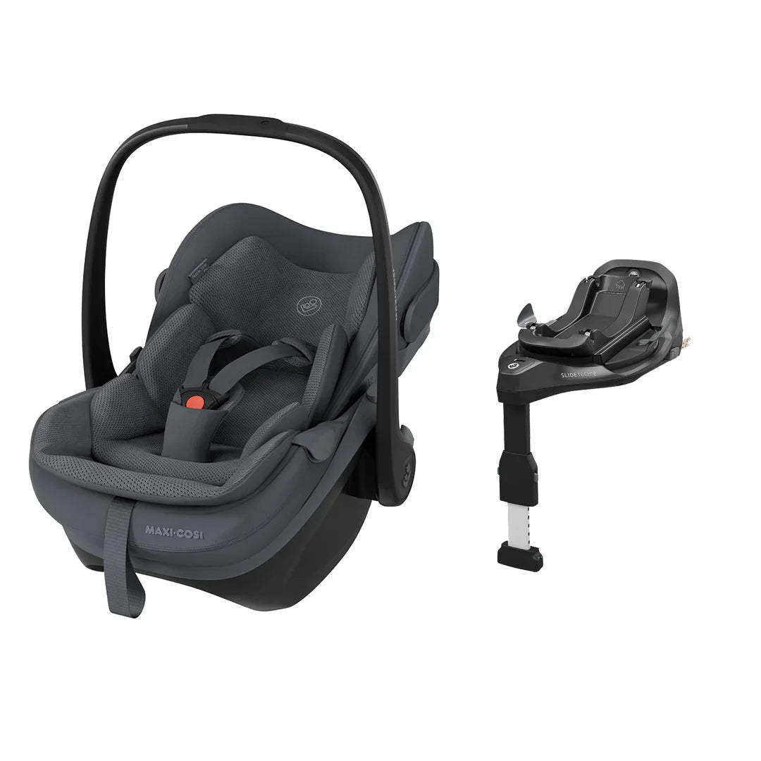 Maxi-Cosi Pebble Slide Pro & Familyfix Slide Pro - Moon Graphite