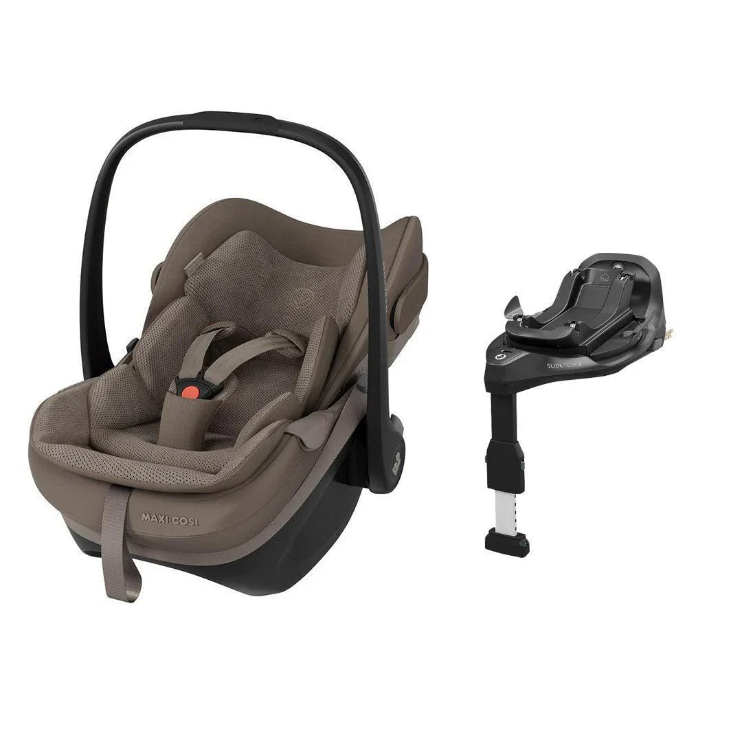 Maxi-Cosi Pebble Slide Pro & Familyfix Slide Pro - Oak Truffle