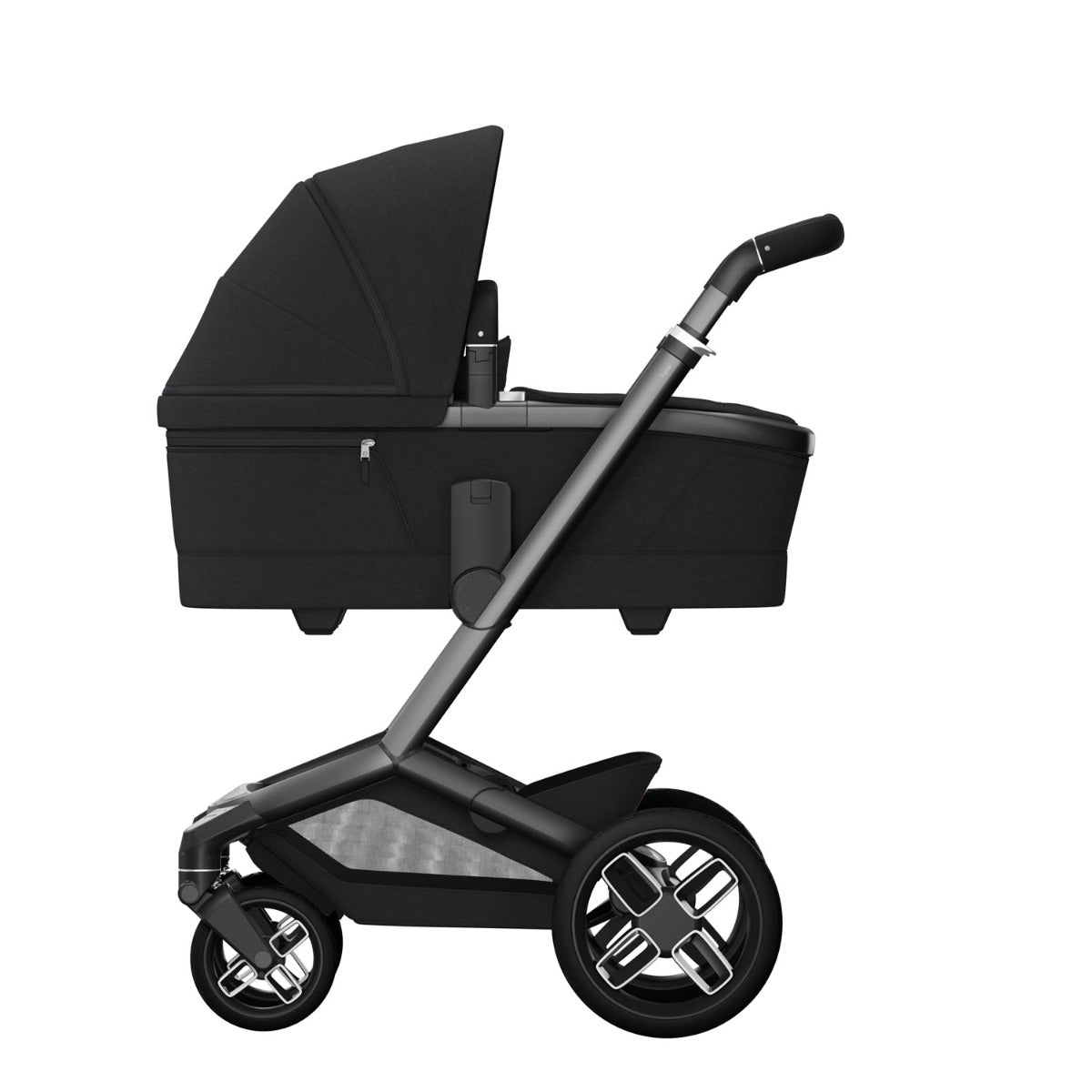 Maxi-Cosi Fame Pushchair + Carrycot - Twillic Black 1