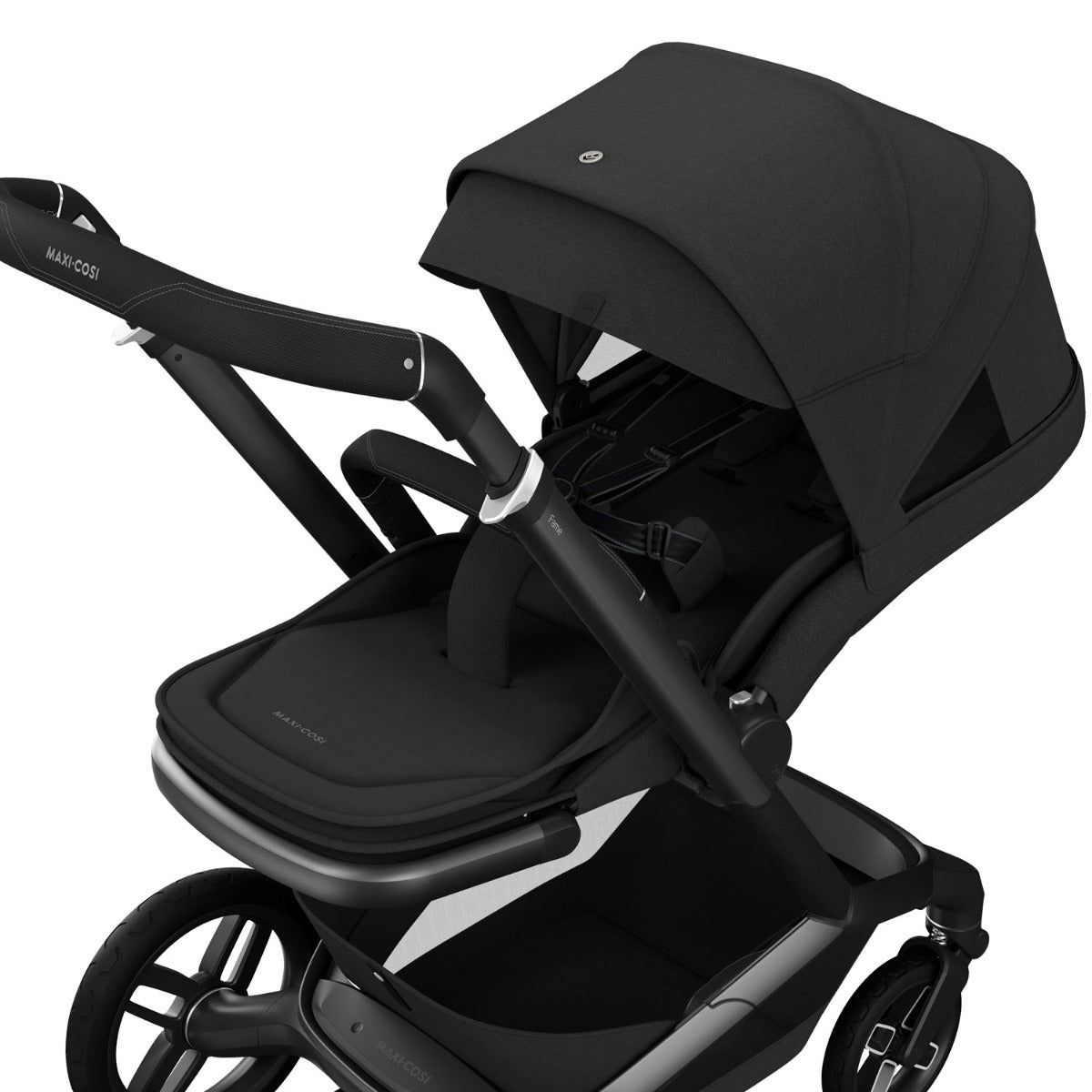 Maxi-Cosi Fame Pebble 360 Pro 2 Travel System Bundle - Twillic Black 24