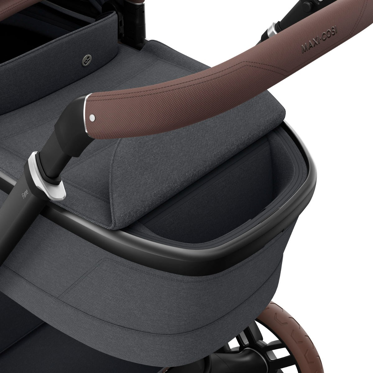 Maxi-Cosi Fame Pushchair + Carrycot - Twillic Graphite 18