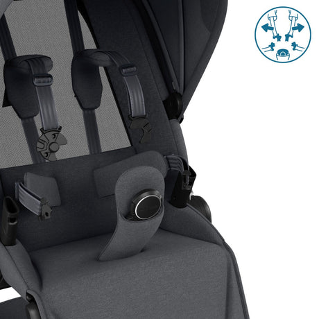 Maxi-Cosi Fame Pebble 360 Pro 2 Travel System Bundle - Twillic Graphite 9