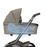 Maxi-Cosi Fame Pebble 360 Pro 2 Premium 9 Piece Travel System Bundle - Twillic Truffle with Black Wheels 9