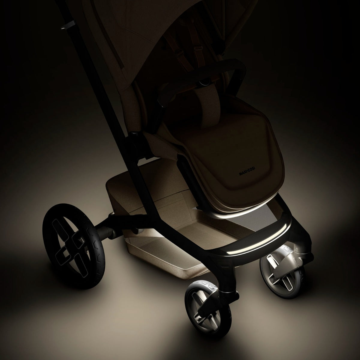 Maxi-Cosi Fame Pebble 360 Pro 2 Travel System Bundle - Twillic Truffle with Black Wheels 15