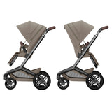 Maxi-Cosi Fame Pushchair + Carrycot - Twillic Truffle with Black Wheels 15