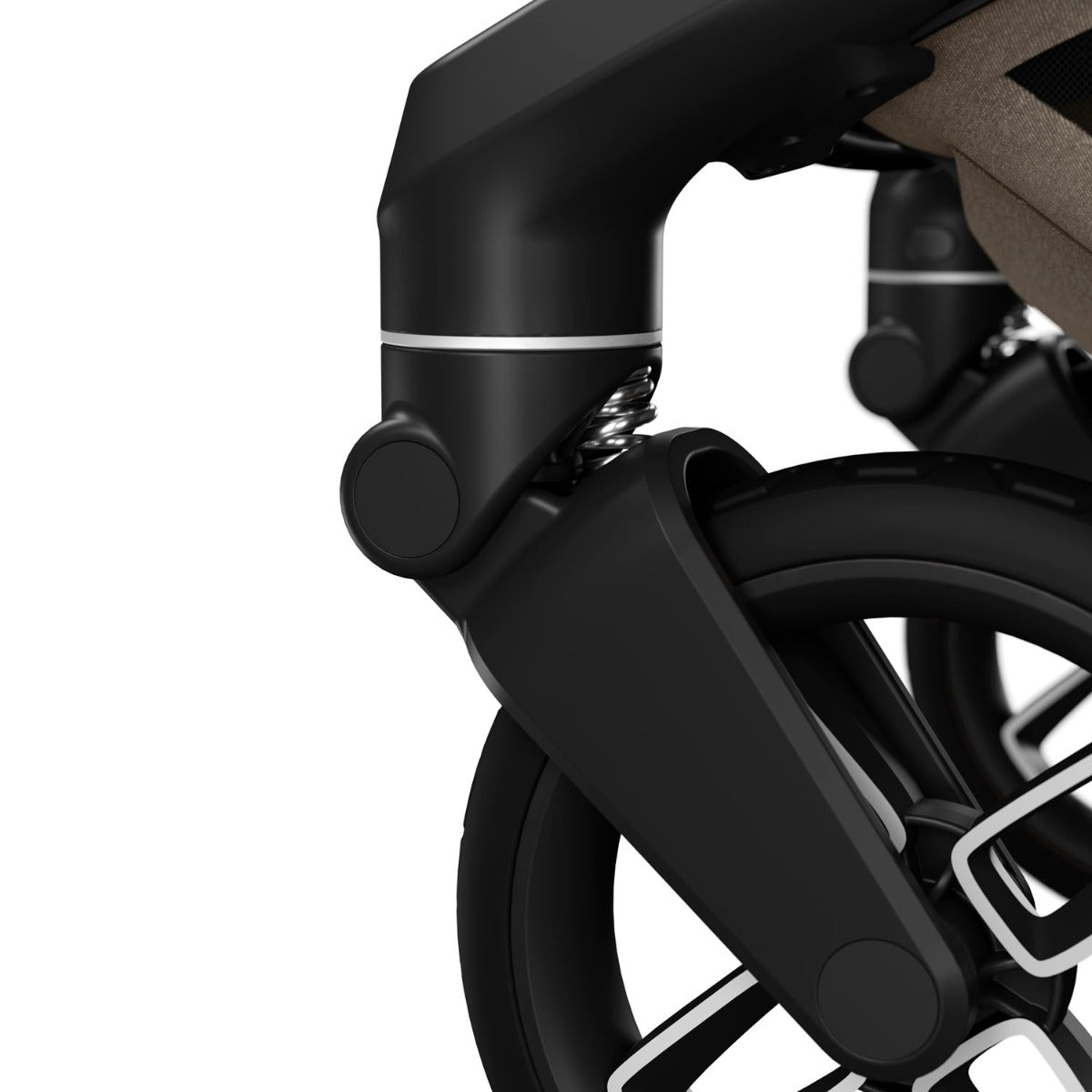 Maxi-Cosi Fame Pushchair - Twillic Truffle with Black Wheels 4