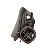 Maxi-Cosi Fame Pushchair + Carrycot - Twillic Truffle with Brown Wheels 17