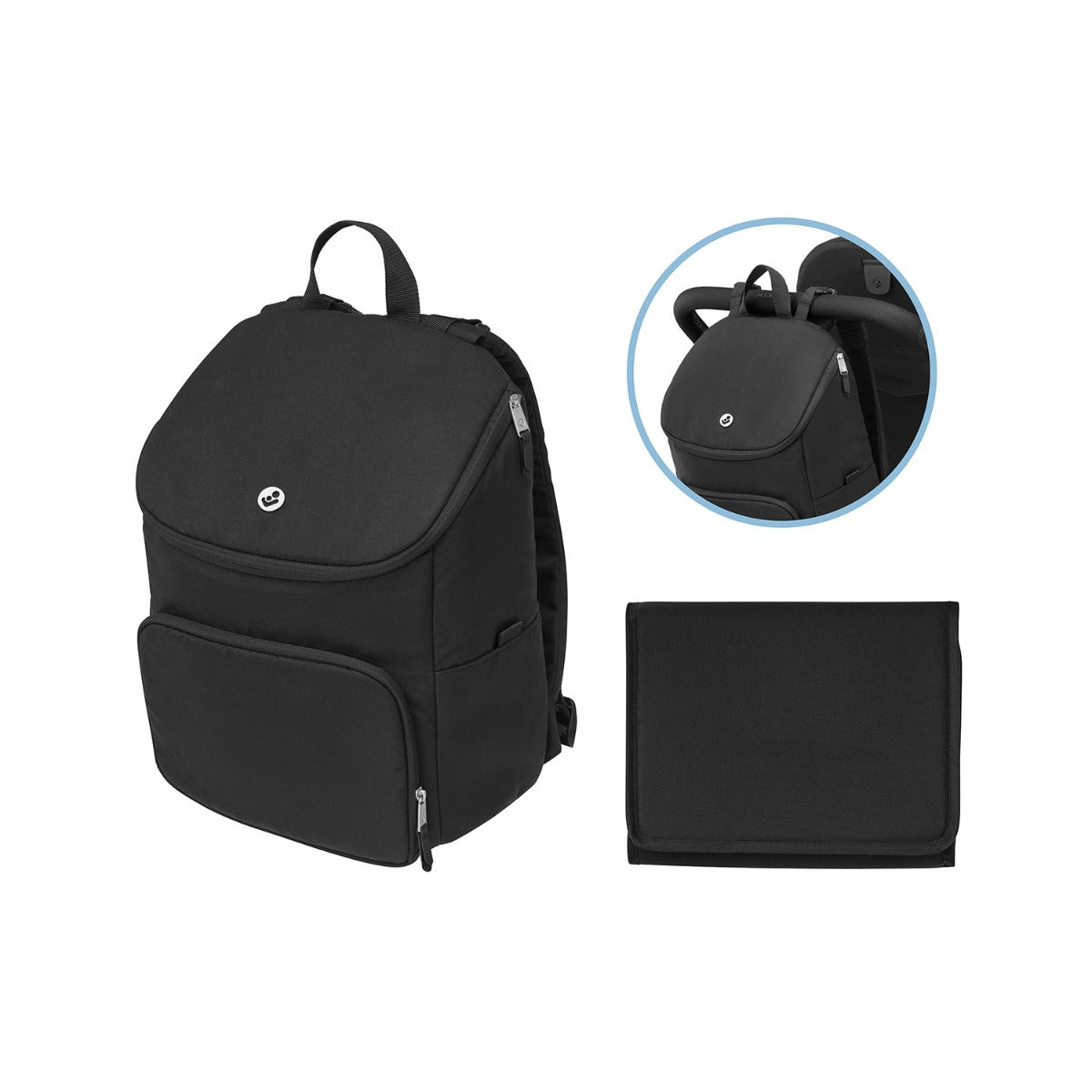 Maxi-Cosi Oxford Pebble Pro 2 Premium 9 Piece Bundle - Twillic Black 26