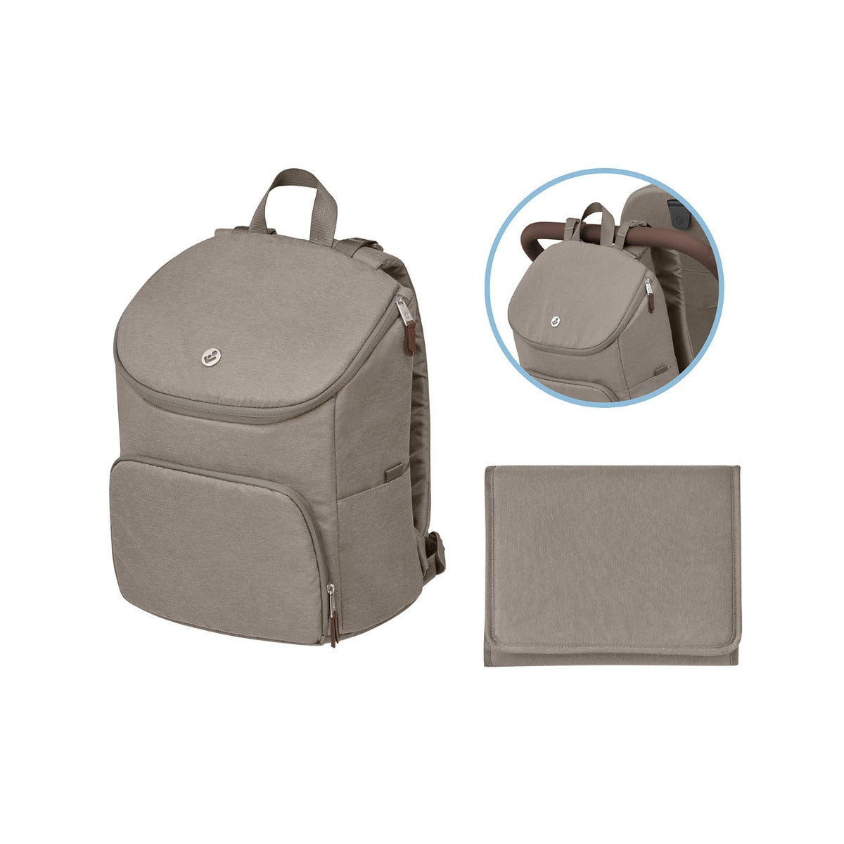 Maxi-Cosi Oxford Pebble S 9 Piece Select Bundle - Twillic Truffle 10