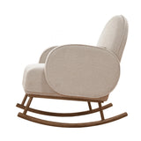 Tutti Bambini Micah Rocking Chair & Footstool - Boucle Biscuit