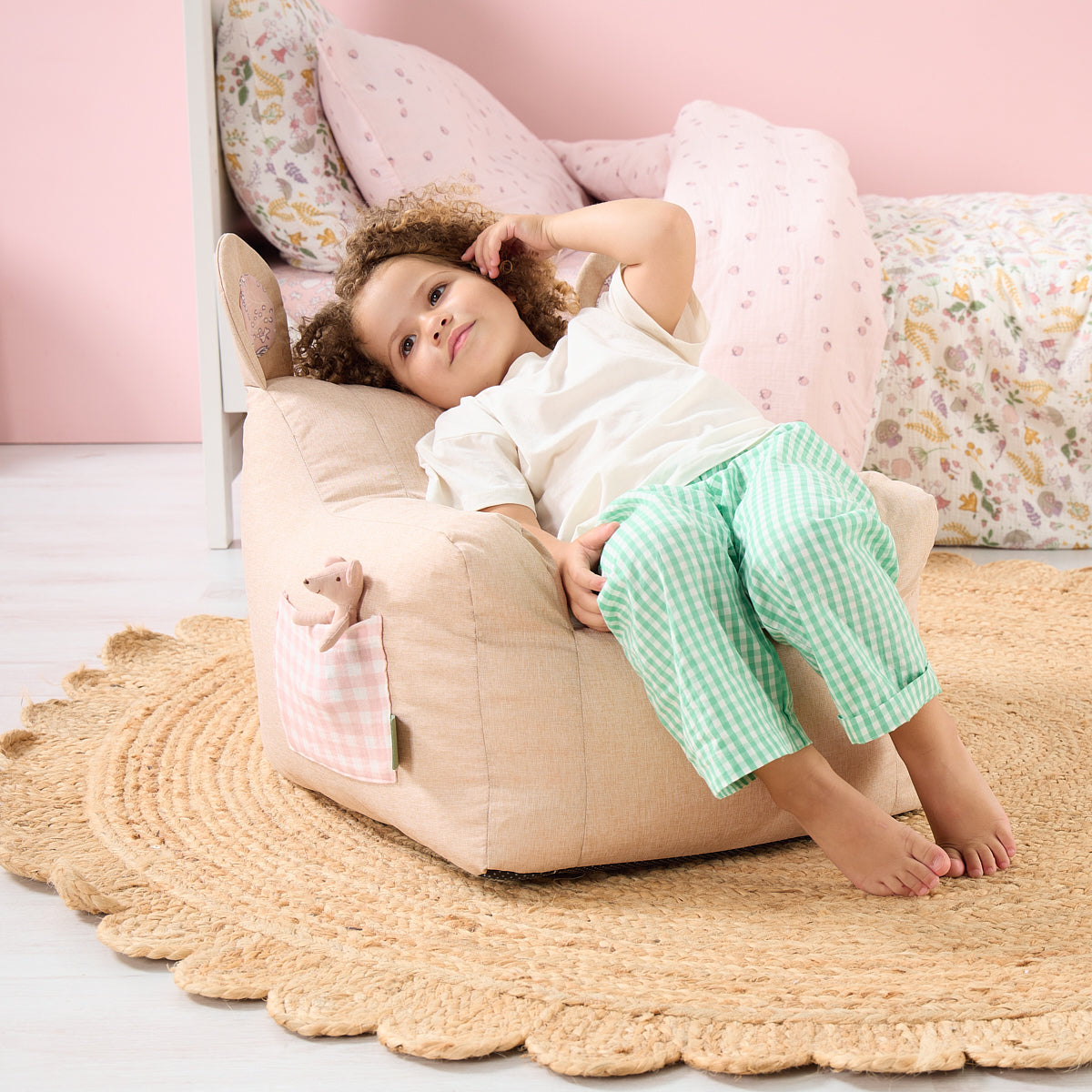 Tutti Bambini Milo Mouse Beanbag Chair - Tiny Tails