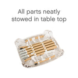 Tutti Bambini Nova Birth to 12 Years Complete Highchair Package - Ecru/Scandinavian Walnut