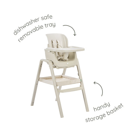 Tutti Bambini Nova Maison 7 in 1 Highchair - Parsnip