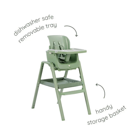 Tutti Bambini Nova Maison 7 in 1 Highchair - Matcha