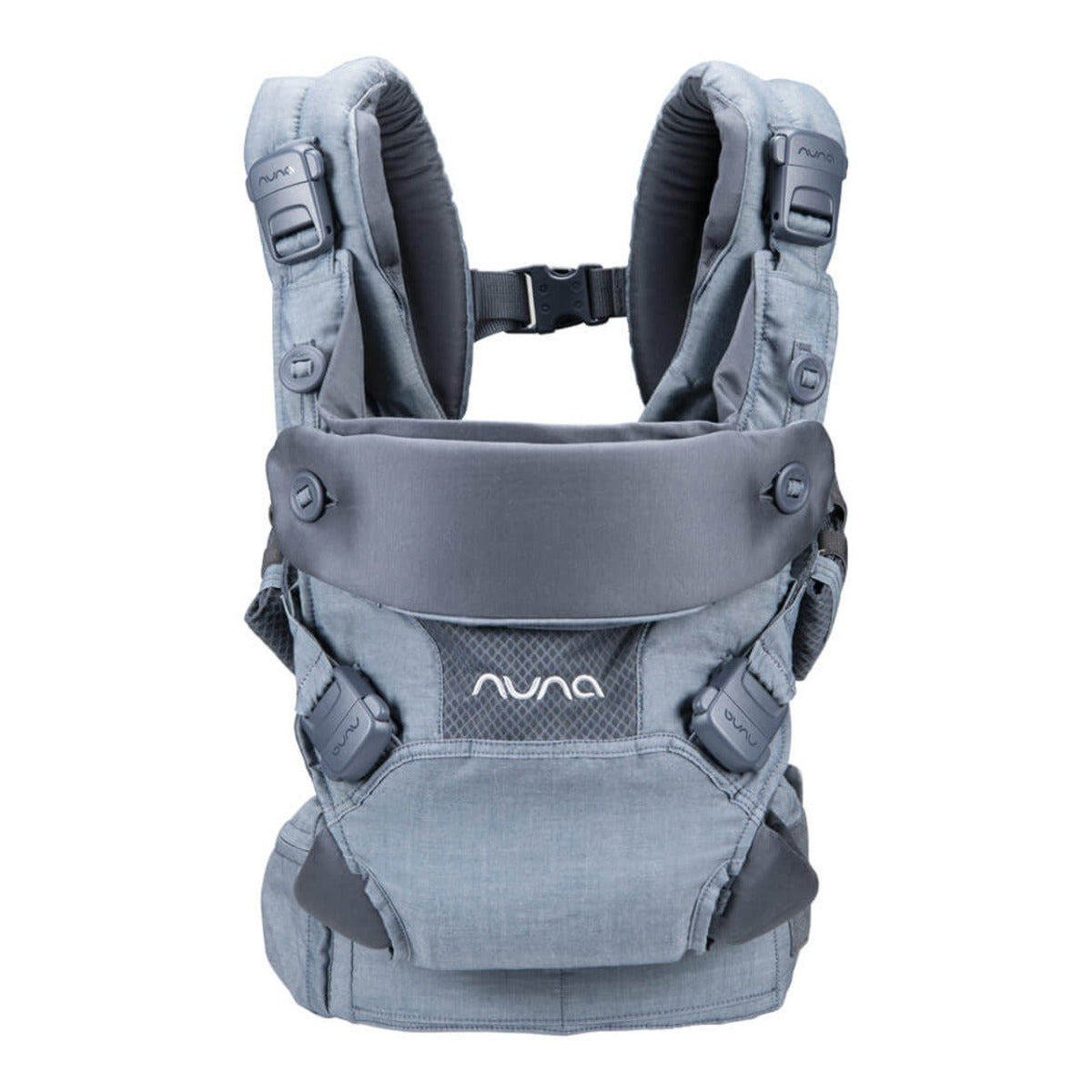 Nuna CUDL Baby Carrier - Softened Denim 6