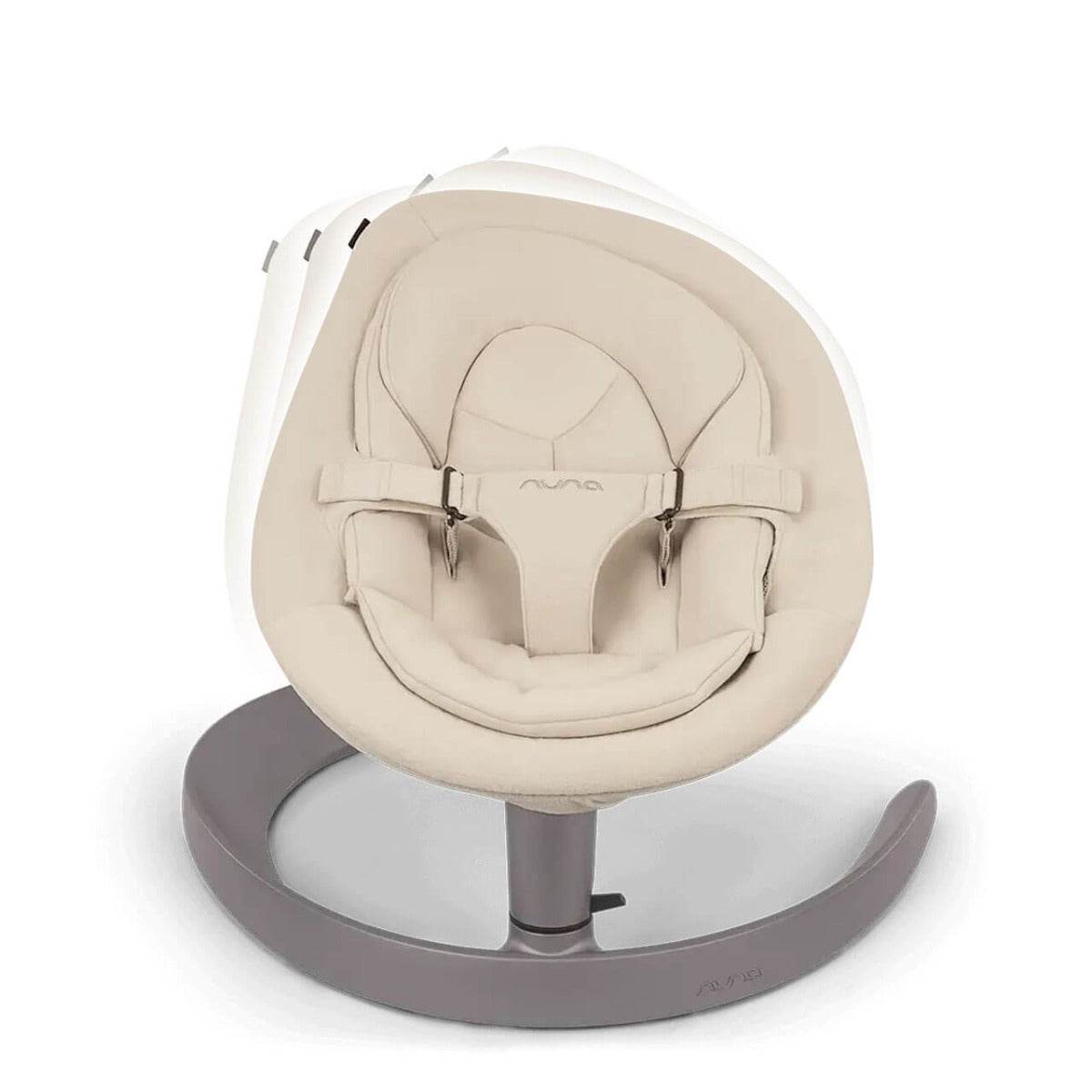Nuna LEAF Grow Rocker with Toy Bar - Cloud 8