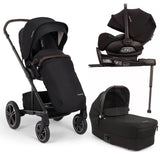 Nuna MIXX Next with ARRA Flex & Base Curv Travel System Bundle - Caviar