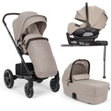 Nuna MIXX Next with ARRA Flex & Base Curv Travel System Bundle - Chateau