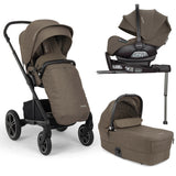 Nuna MIXX Next with ARRA Flex & Base Curv Travel System Bundle - Pistachio