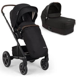 Nuna MIXX Next with ARRA Flex & Base Curv Travel System Bundle - Caviar