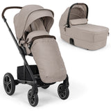 Nuna MIXX Next with ARRA Flex & Base Curv Travel System Bundle - Chateau