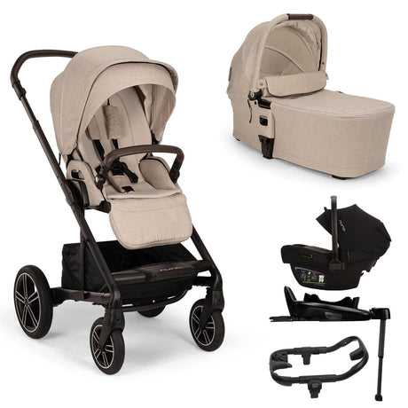 Nuna MIXX Next + PIPA Next Generation Travel System Bundle - Biscotti 1