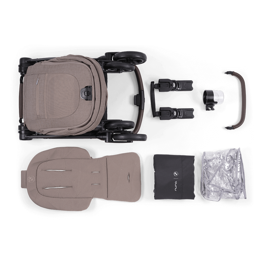 Nuna SWIV Next Stroller BMW Collection - Umber