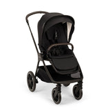 Nuna TRIV LX All Season with ARRA Flex & Base Curv Travel System Bundle - Caviar