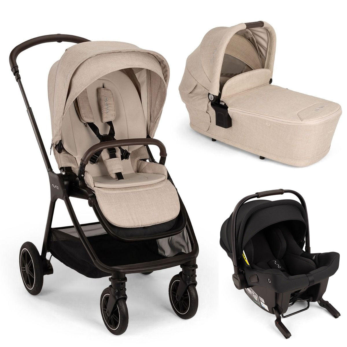 Nuna TRIV Next + PIPA Urbn Bundle - Biscotti 1