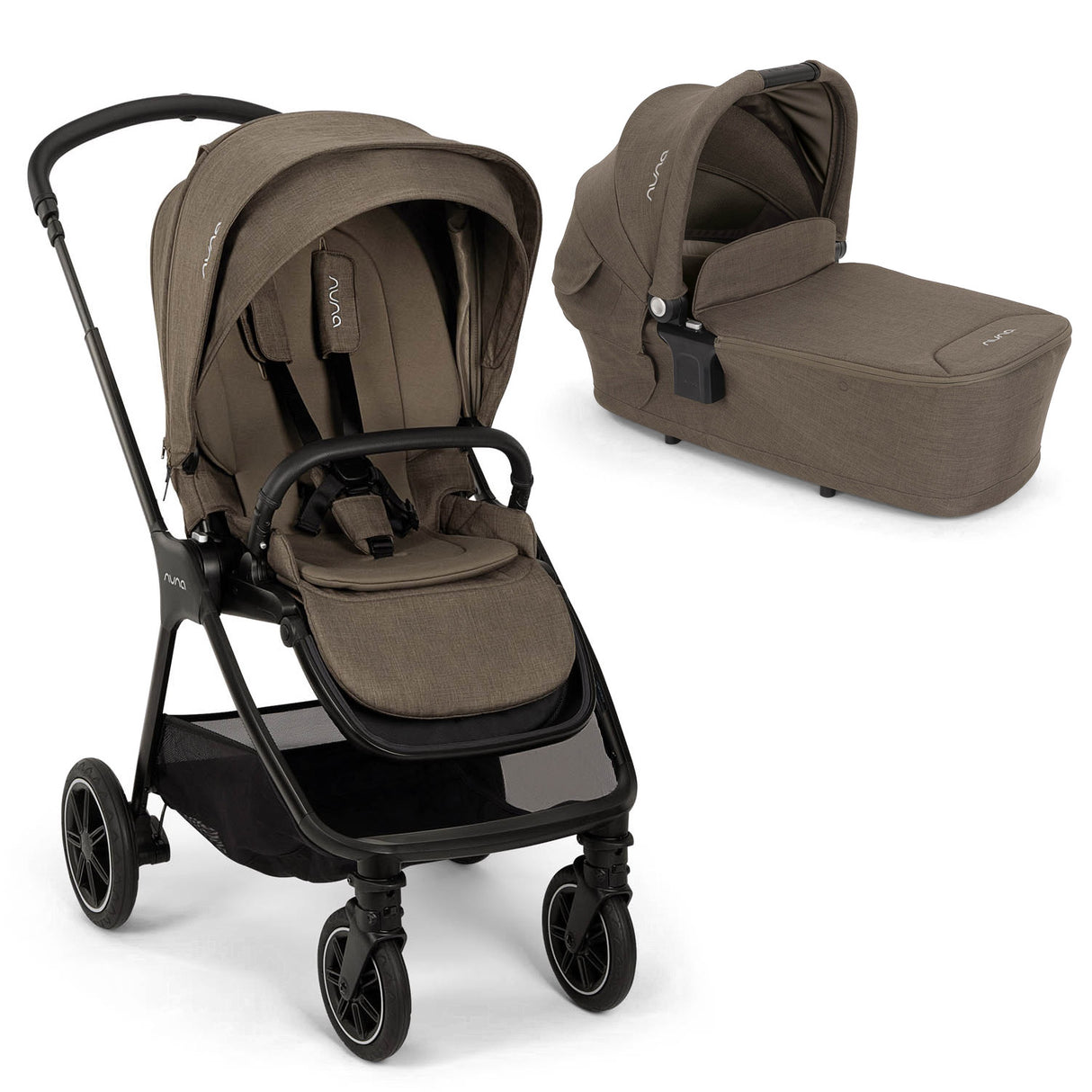 Nuna TRIV Next Stroller + LYTL Carrycot - Pistachio