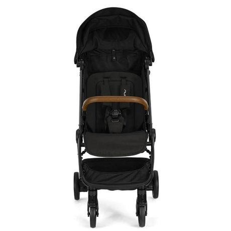Nuna TRVL Compact Stroller with Raincover & Travel Bag - Caviar 11