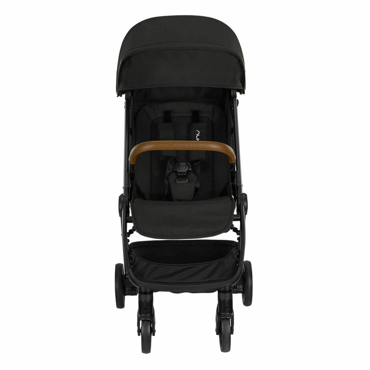 Nuna TRVL Compact Stroller with Raincover & Travel Bag - Caviar 12