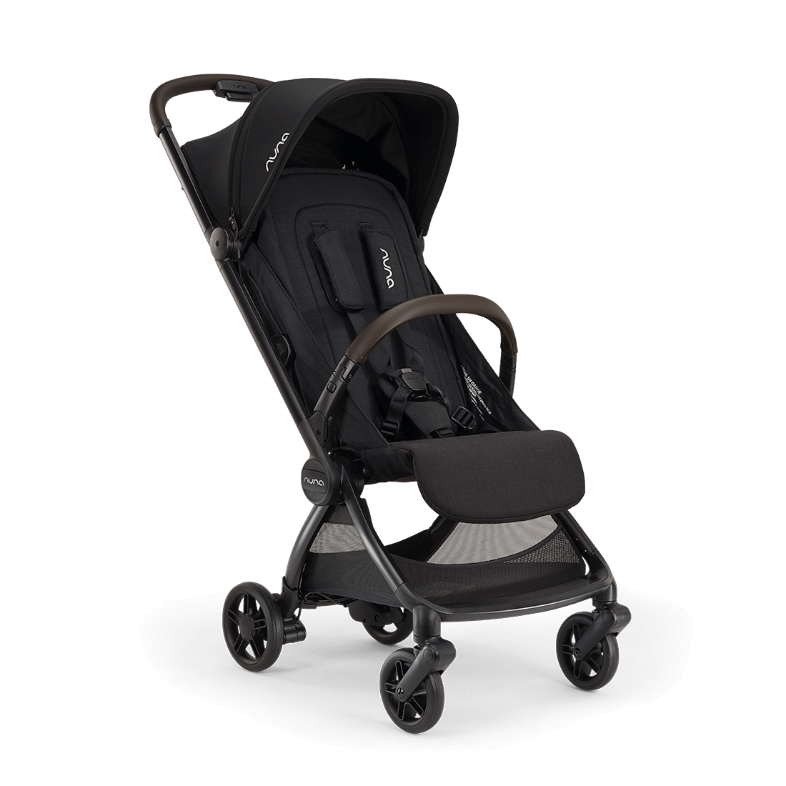 Nuna VIAA Cabn Compact Stroller - Caviar