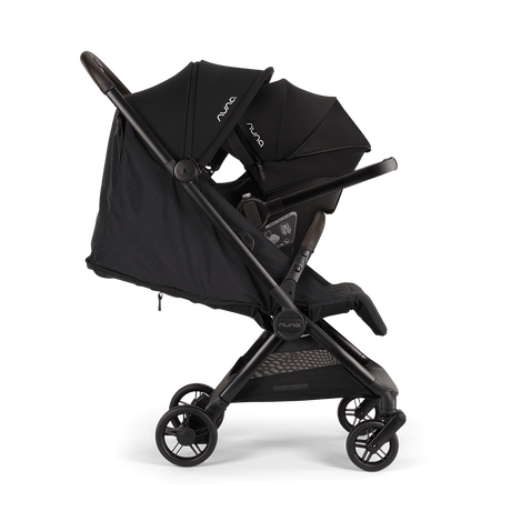 Nuna VIAA Cabn Compact Stroller - Caviar