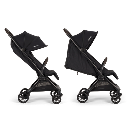 Nuna VIAA Cabn Compact Stroller - Caviar
