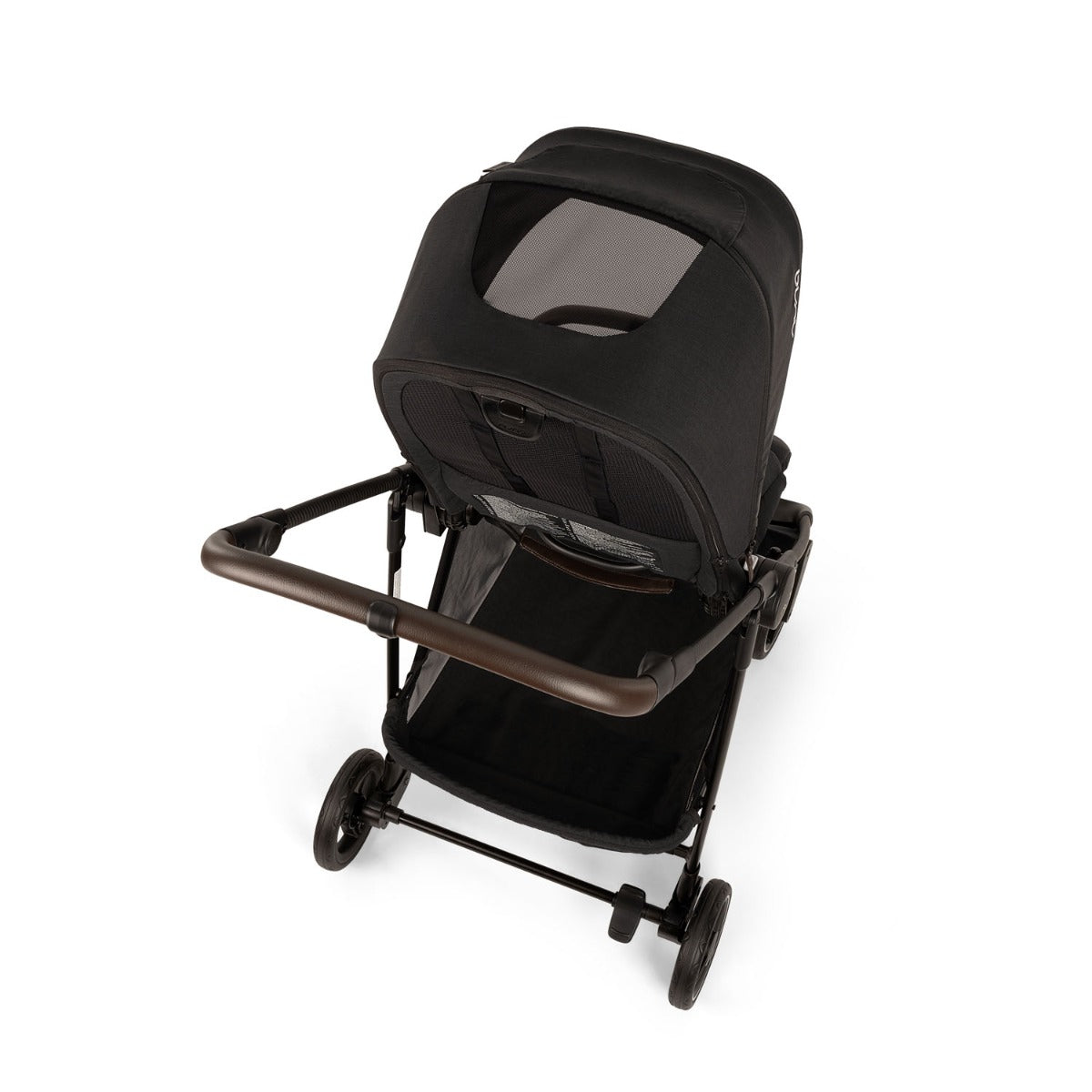 Nuna IXXA Next Stroller + LYTL Carrycot + PIPA URBN Travel System Bundle - Caviar 26