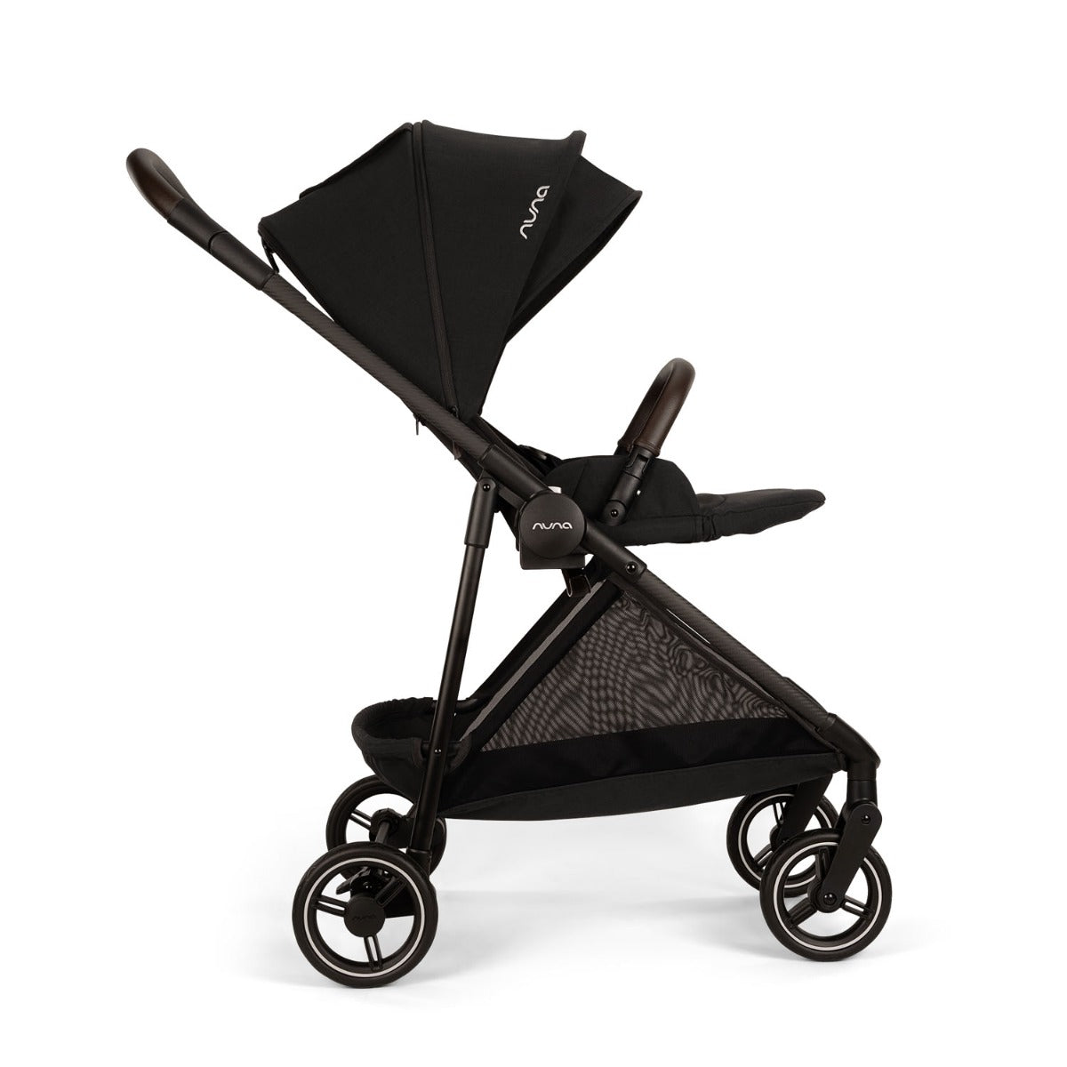 Nuna IXXA Next Compact Stroller + LYTL Carrycot - Caviar 8