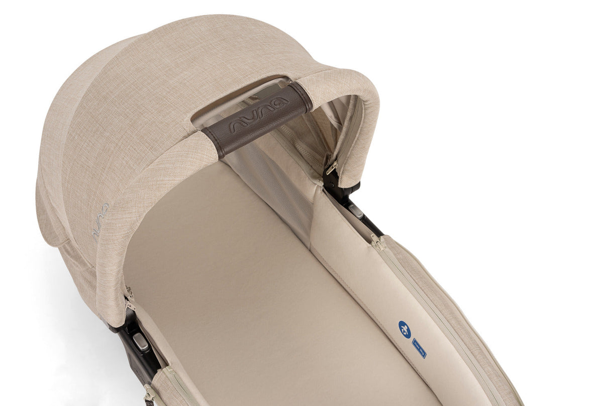 Nuna TRIV Next Stroller + LYTL Carrycot - Biscotti 3