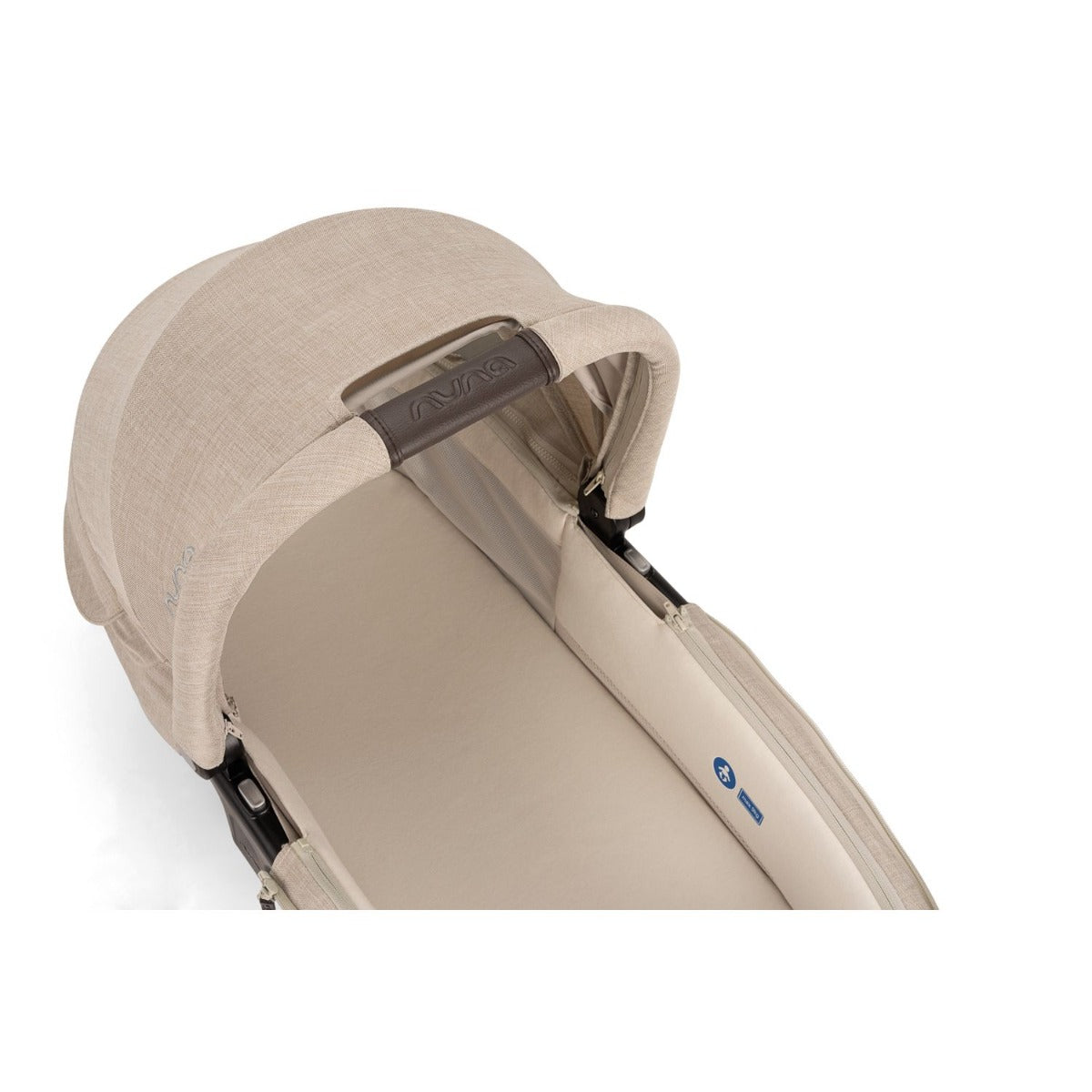 Nuna TRIV Next with ARRA Flex & Base Curv Travel System Bundle - Biscotti 3