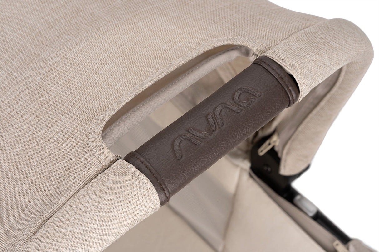 Nuna TRIV Next Stroller + LYTL Carrycot - Biscotti 4