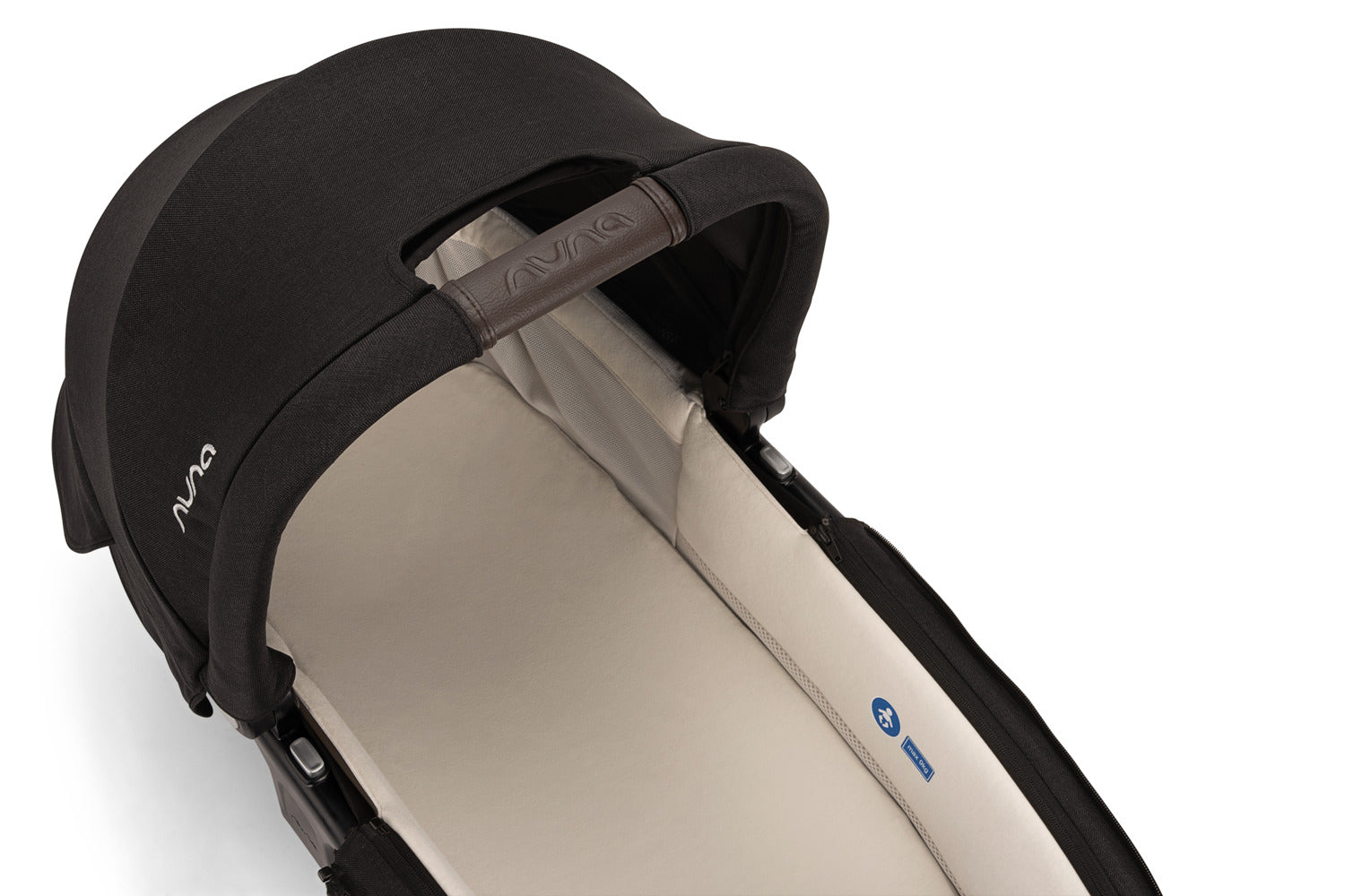 Nuna TRIV Next Stroller + LYTL Carrycot - Caviar 3