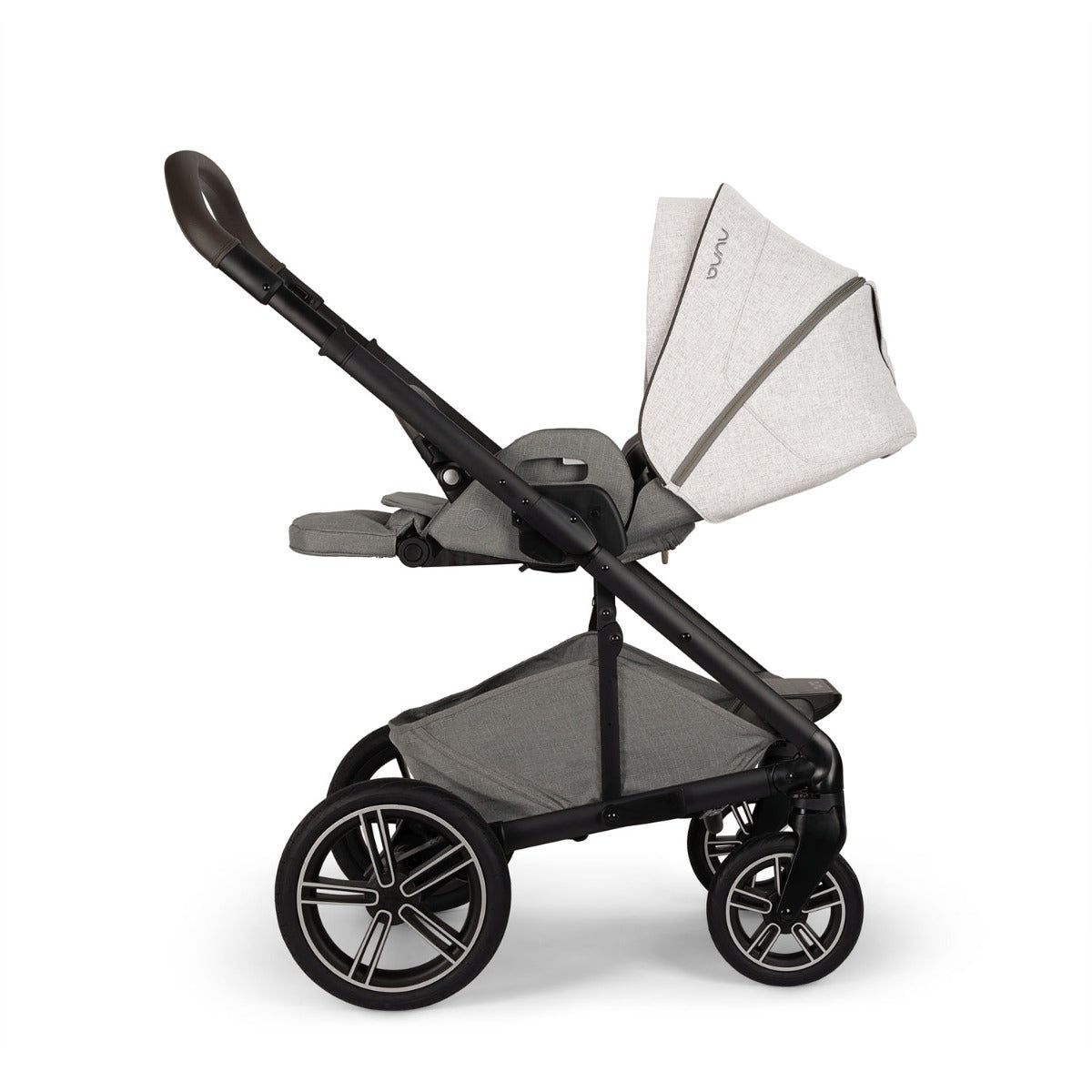 Nuna MIXX Next Pushchair + CARI Carrycot - Mineral 9