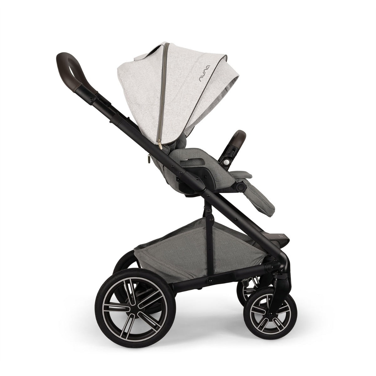 Nuna MIXX Next Pushchair + CARI Carrycot - Mineral 10