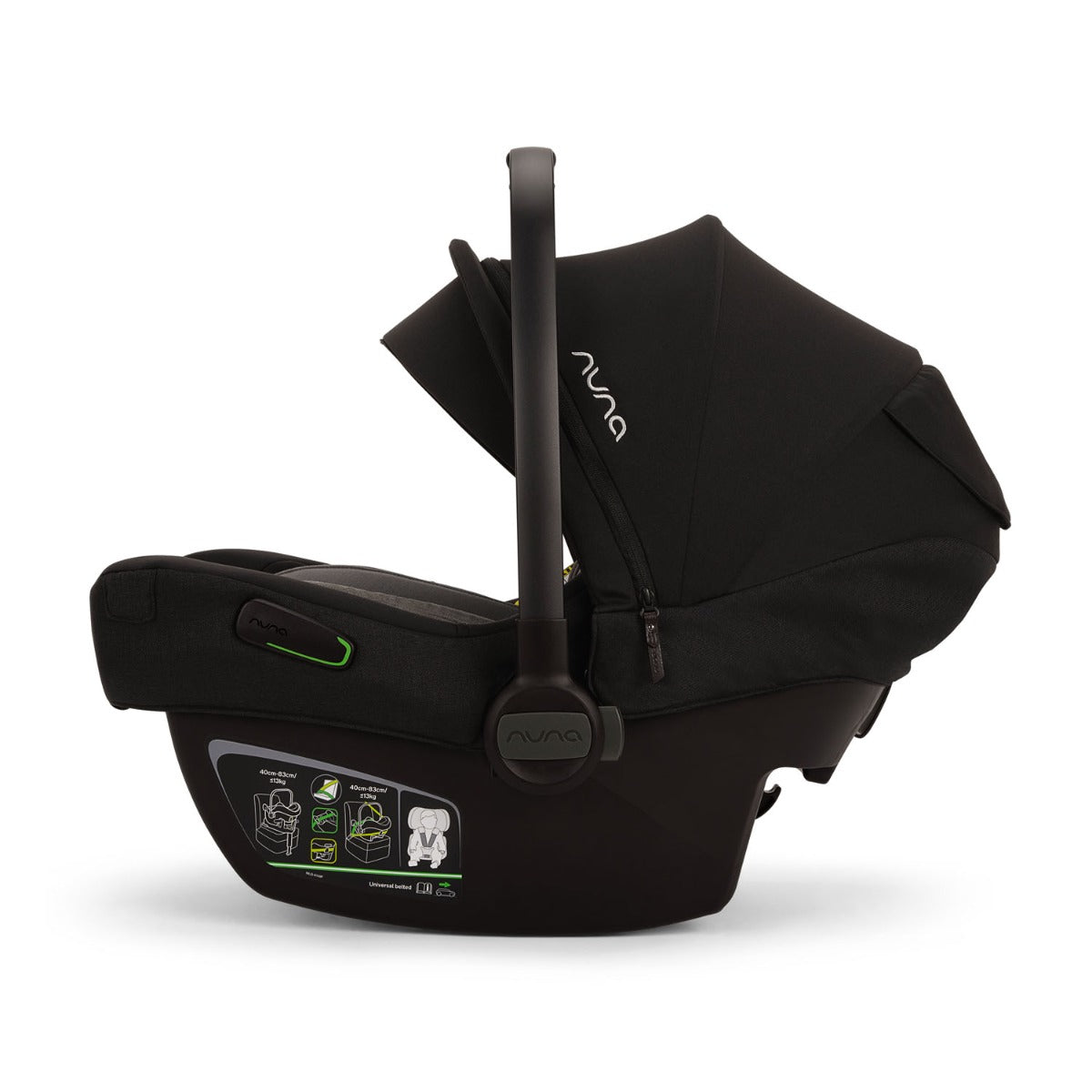 Nuna Demi Next + PIPA Next Generation Travel System Bundle - Caviar 8