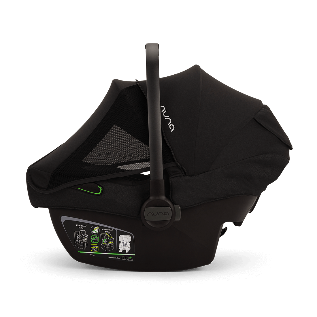 Nuna PIPA NEXT i-Size Car Seat + BASE NEXT - Caviar 8