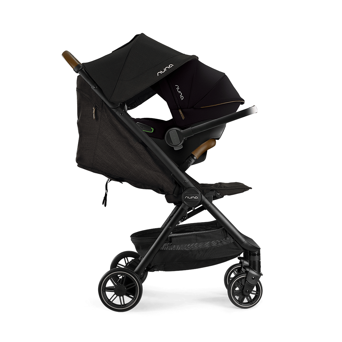 Nuna TRVL Compact Stroller with PIPA URBN Car Seat - Hazelwood 19
