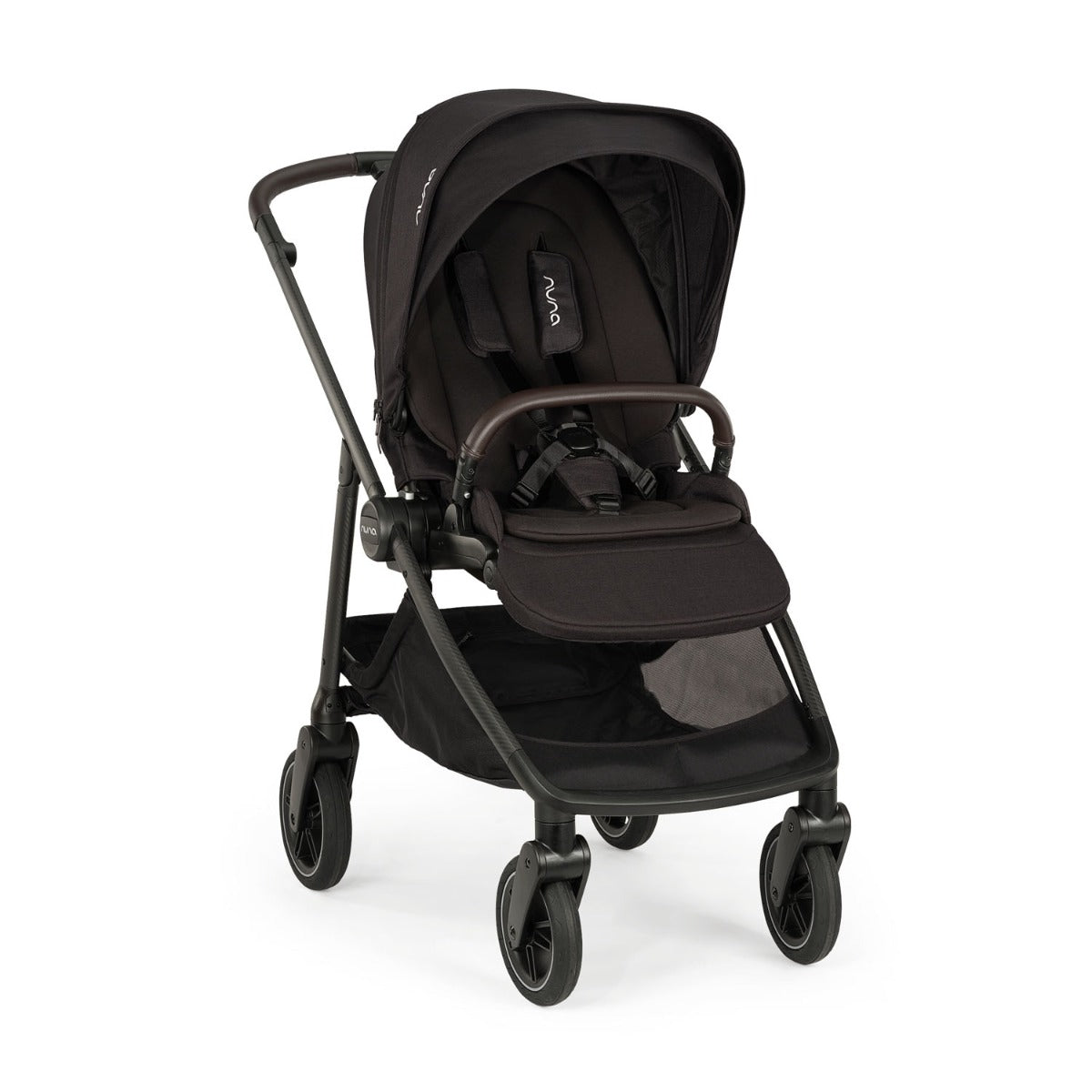 Nuna SWIV Next Stroller + LYTL Carrycot - Caviar 12