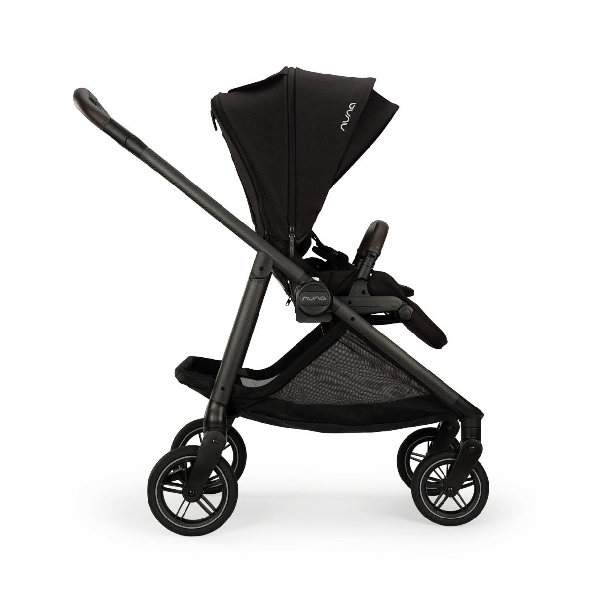 Nuna SWIV Next Stroller + LYTL Carrycot - Caviar 2