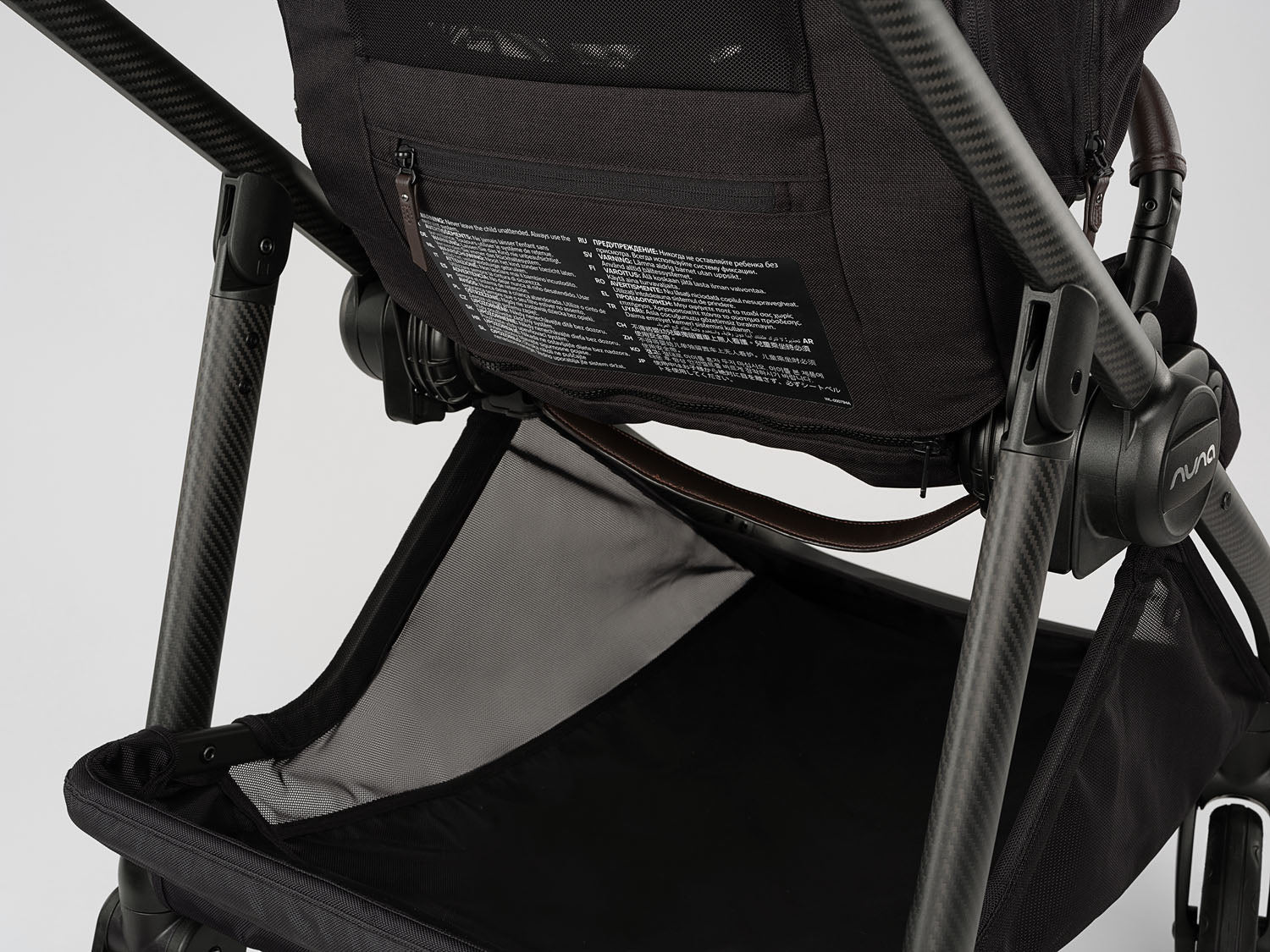 Nuna SWIV Next Stroller + LYTL Carrycot - Caviar 5